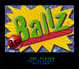 Ballz 3D screenshot 3 for Super Nintendo
